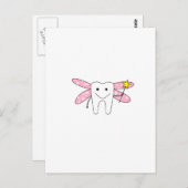 Carte Postale fée des dents (Devant / Derrière)