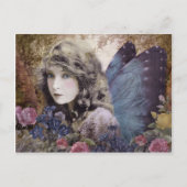Carte Postale Fée des fleurs (Devant)