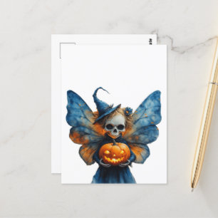 Carte Postale Fée d'Halloween