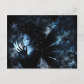 Carte Postale Fée d'hiver (Devant)