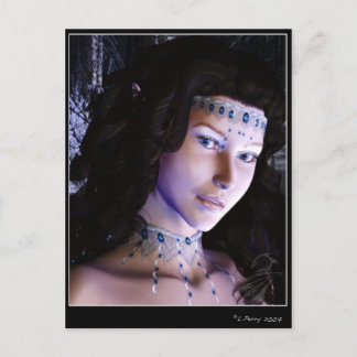 Carte Postale Fée d'hiver