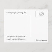 Carte Postale Fée dormante (Dos)