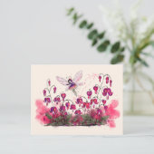 Carte Postale Fée du coeur saignant (Debout devant)