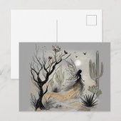 Carte Postale Fée du désert (Devant / Derrière)