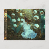 Carte Postale Fée du lys de la vallée Forêt de fantaisie (Devant)