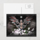 Carte Postale Fée épaisse (Devant / Derrière)