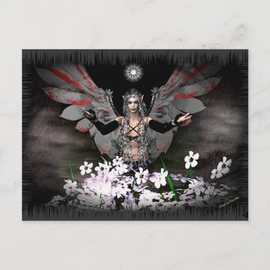 Carte Postale Fée épaisse (Devant)