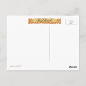 Carte Postale Fée Fleur (Dos)