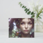 Carte Postale Fée forestière (Debout devant)