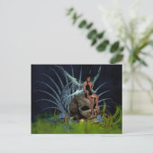 Carte Postale Fée gothique (Debout devant)