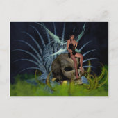 Carte Postale Fée gothique (Devant)