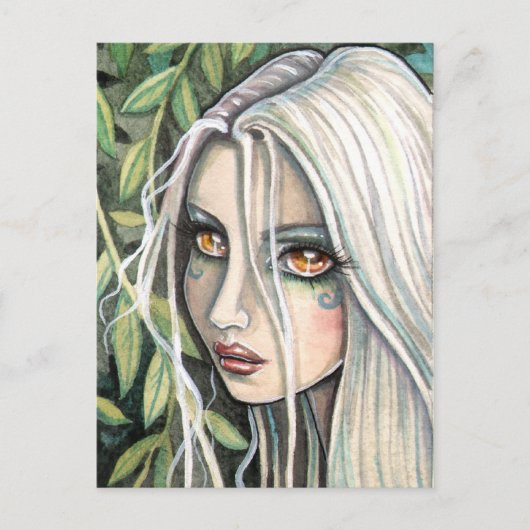 Carte Postale Fée Imp De Forêt Faune Par Molly Harrison (Devant)