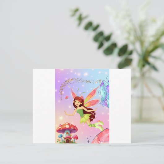 Carte Postale Fée lil (Debout devant)