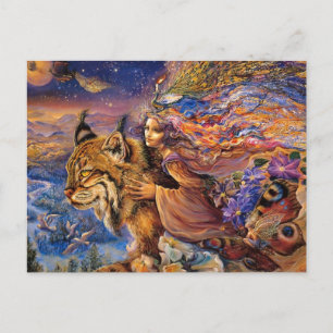 Carte postale Fée Magique