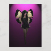 Carte postale Fée Papillon (Devant)