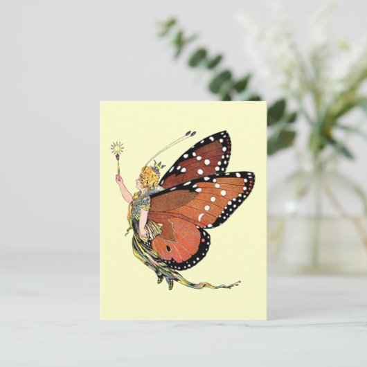 Carte Postale Fée Pixie Torcheuse (Debout devant)