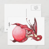 Carte postale Fée Scarlet Buble (Devant / Derrière)