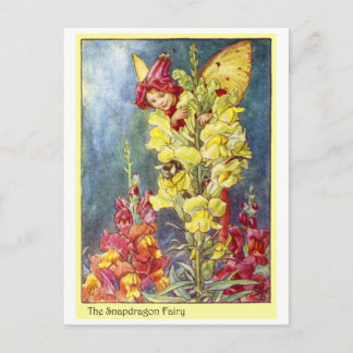 Carte Postale Fée Snapdragon