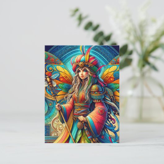 Carte Postale Fée tunisienne (Debout devant)