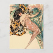 Carte Postale Fée vintage (Devant)