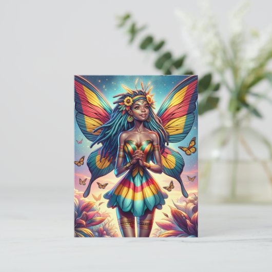 Carte Postale Fée zimbabwéenne (Debout devant)