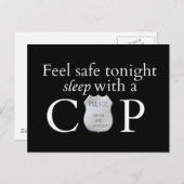 Carte Postale Feel safe tonight ! (Devant / Derrière)