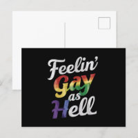 Feelin' Gay As Hell LGBT Pride