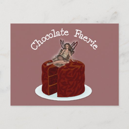 Carte Postale Féerie au chocolat (Devant)