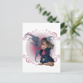 Carte Postale Féerie bleue (Debout devant)