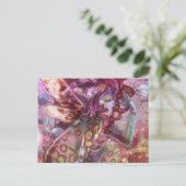 Carte Postale Féerie de la Terre psychédélique (Debout devant)