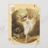 Carte postale Féerie eau vintage (Devant / Derrière)