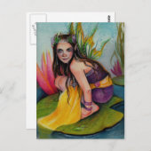 Carte Postale Féerie Lynsye avec emplacement (Devant / Derrière)