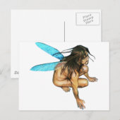 Carte Postale féerie masculine (Devant / Derrière)