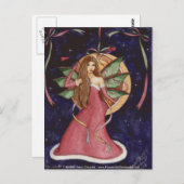 Carte Postale Féerie ornementale par Dawn Obrecht (Devant / Derrière)