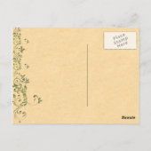 Carte postale Féerie vintage (Dos)