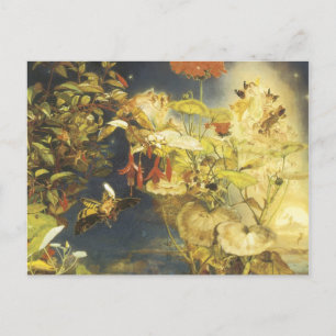 Carte postale Féerie vintage