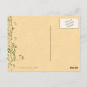 Carte postale Féerie vintage (Dos)