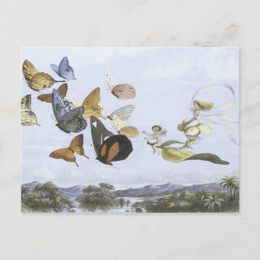 Carte postale Féerie vintage (Devant)