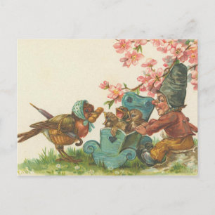 Carte postale Féerie vintage