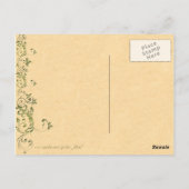 Carte postale Féerie vintage (Dos)