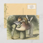 Carte postale Féerie vintage (Devant / Derrière)