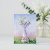 CARTE POSTALE FÉERIES BAIN À BULLE PAR SHARON SHARPE (Debout devant)