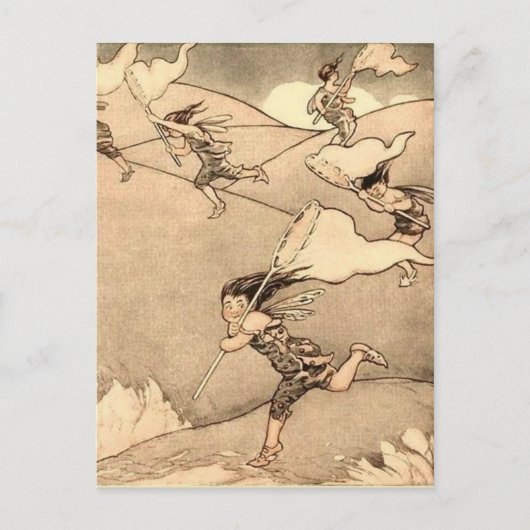 Carte Postale Féeries éoliens captant le vent (Devant)