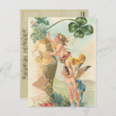 Carte Postale Féeries irlandaises de St. Patrick (Devant / Derrière)