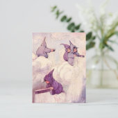 Carte Postale Féeries pluvieuses faisant pleuvoir (Debout devant)