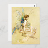 Carte postale féerique de costume (Devant / Derrière)