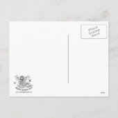 Carte postale féerique rose d'art de "Maegan" (Dos)