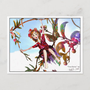 Carte Postale Fées arborées 2