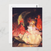 Carte Postale Fées d'été (Devant / Derrière)