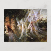 Carte Postale Fées et Arche gothique de John Anster Fitzgerald (Devant)